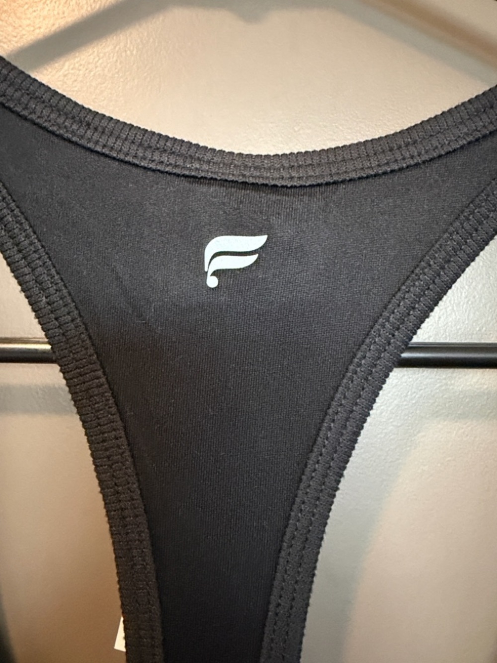 Fabletics Black Racerback Tank - Picture 5 of 5